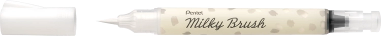 pisak-do-kaligrafii-pedzelkowy-Pentel-Milky-brush-white.webp