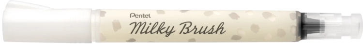 pisak-do-kaligrafii-pedzelkowy-Pentel-Milky-brush-bialy.webp