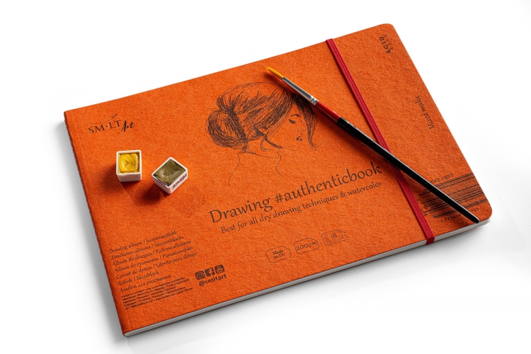 blok mixed media SM-LT szyty z gumką