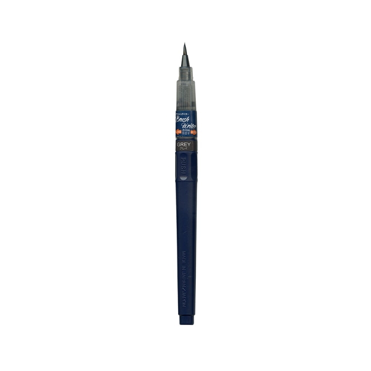 pisak-pędzelkowy-Kuretake-Brush-Writer-grey-no.90.jpg