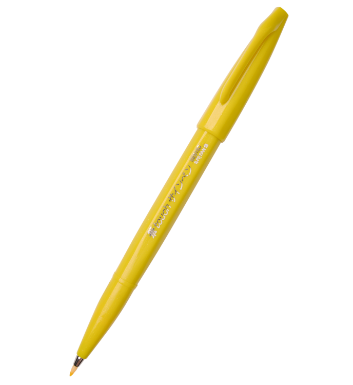 pisak-pędzelkowy-do-kaligrafii_Pentel-Touch-Brush-Pen-yellow.jpg