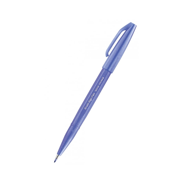 pisak-do-kaligrafii-Pentel-Brush-Sign-Pen-blue-violet.jpg