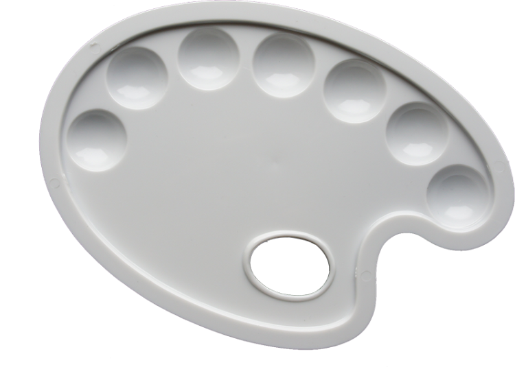 paleta-malarska-plastikowa-7-komór-artly.png