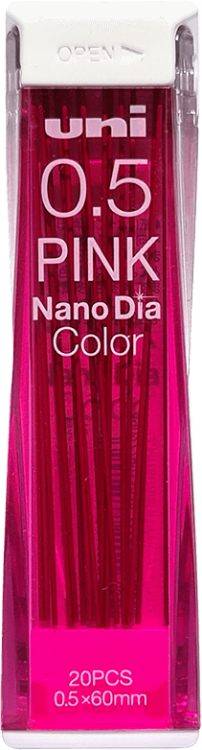 Kolorowe-wklady-do-olowkow-UniPin-0.5-Nano-Dia-Color_pink_ARTLY.png