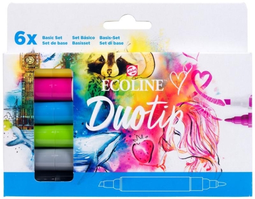Markery Ecoline Duotip - Basic Set - 6 szt..jpg