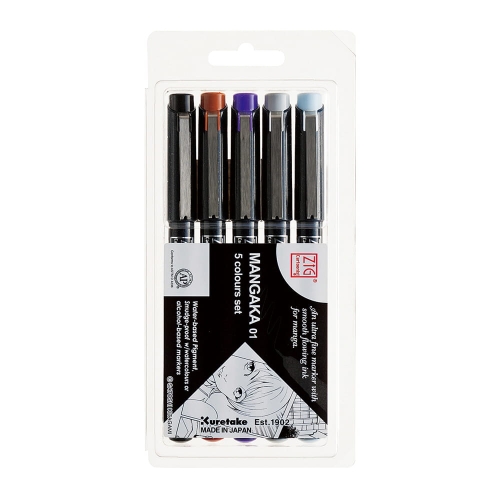 pisak-Kuretake-ZIG-Cartoonist-Mangaka-zestaw-5szt-artly.png