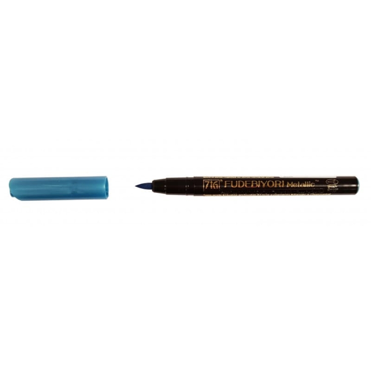 Kuretake-Fudebiyori-metallic-brushpen-blue-artly-1.jpg
